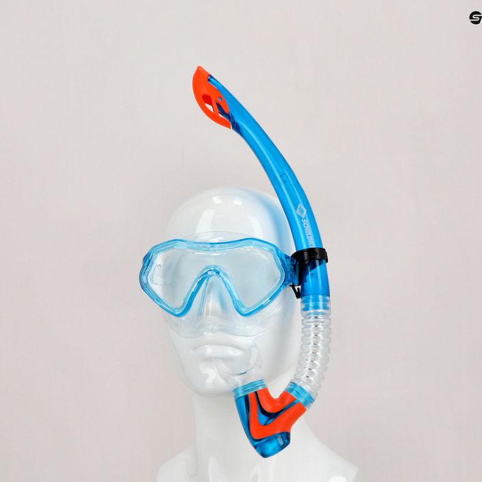 Zestaw do snorkelingu dziecięcy Schildkröt Barados blue 10