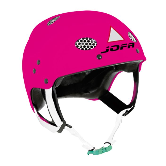 Kask hokejowy dziecięcy JOFA 715 LS JR pink/white 2