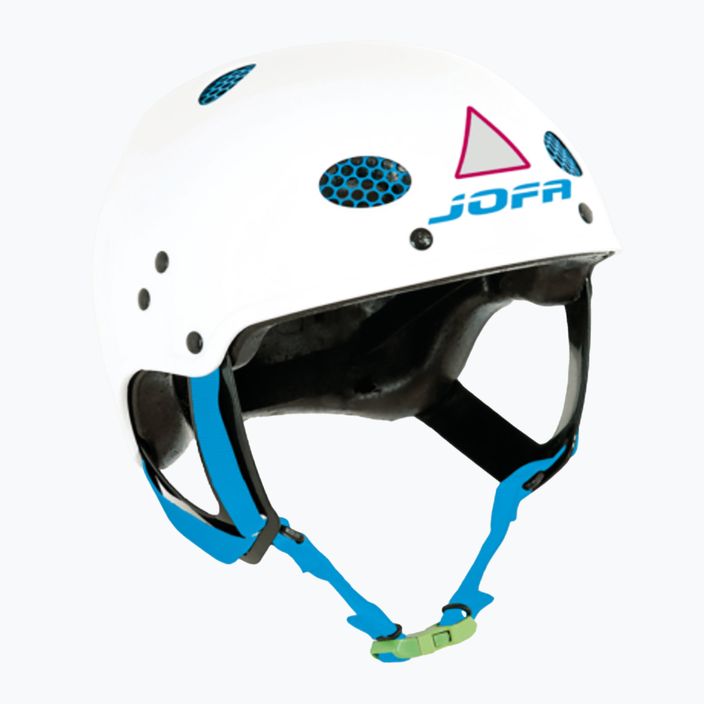 Kask hokejowy dziecięcy JOFA 715 LS JR white/black