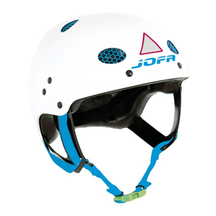 Kask hokejowy dziecięcy JOFA 715 LS JR white/black 2