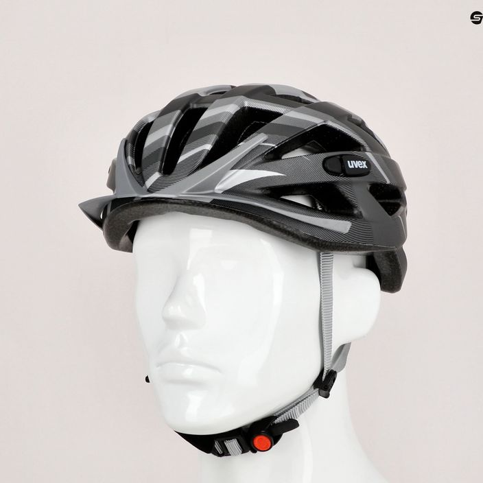 Kask rowerowy UVEX Air Wing CC black silver mat 9