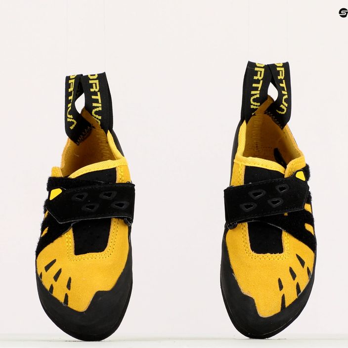 Buty wspinaczkowe dziecięce La Sportiva Tarantula JR yellow/black 11