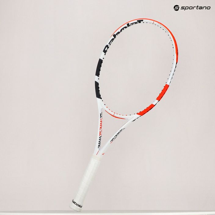 Rakieta tenisowa Babolat Pure Strike 100 white/red/black 12