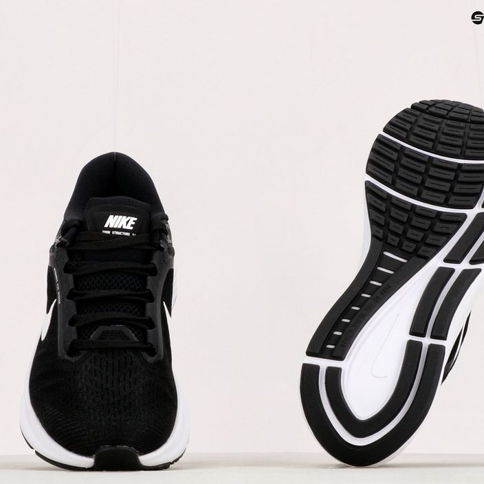 Buty do biegania damskie Nike Air Zoom Structure 24 black/white 11