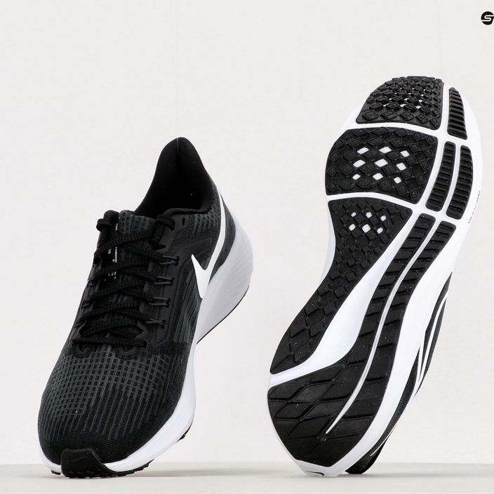 Buty do biegania męskie Nike Air Zoom Pegasus 39 black/white/dark smoke grey 11