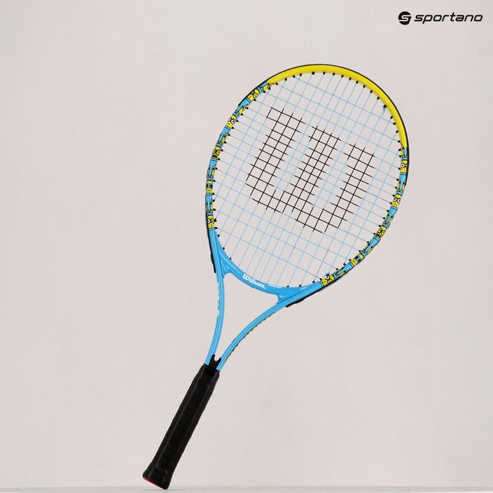 Zestaw do tenisa dziecięcy Wilson Minions 2.0 Junior Kit 25 yellow/blue/blue 14