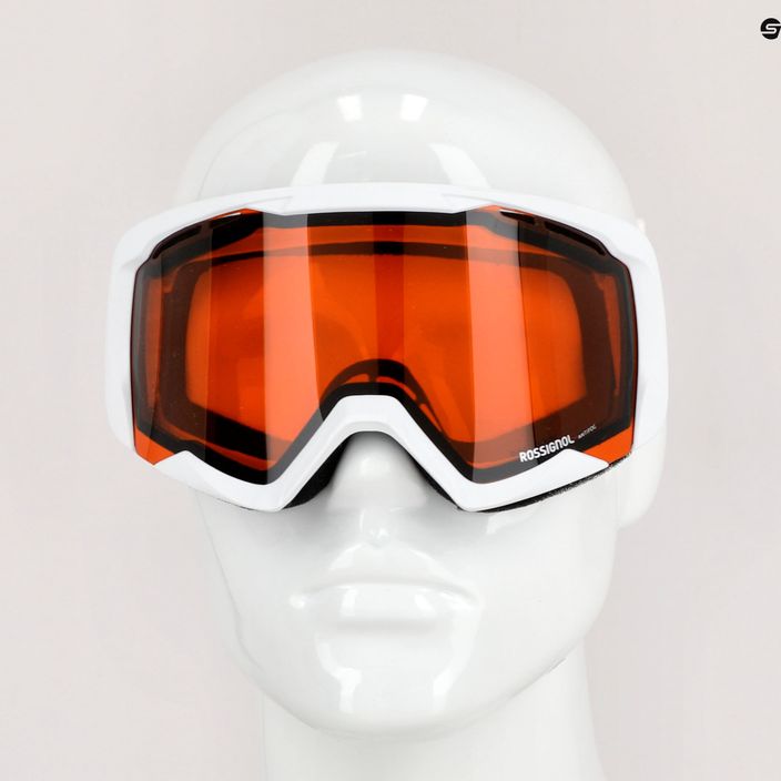 Gogle narciarskie Rossignol Spiral W white/orange 7