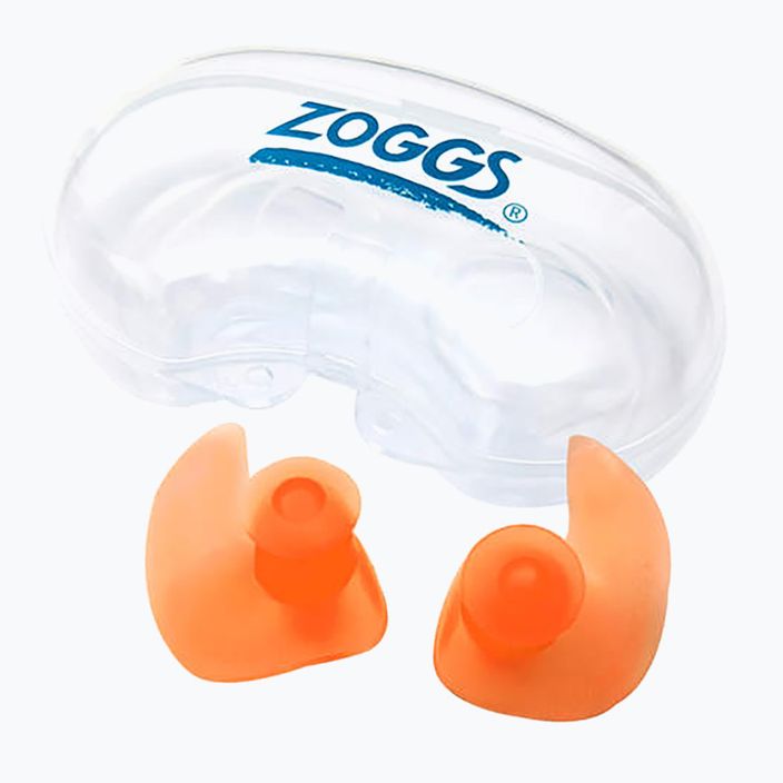 Zatyczki do uszu dziecięce Zoggs Aqua Plugz orange 2