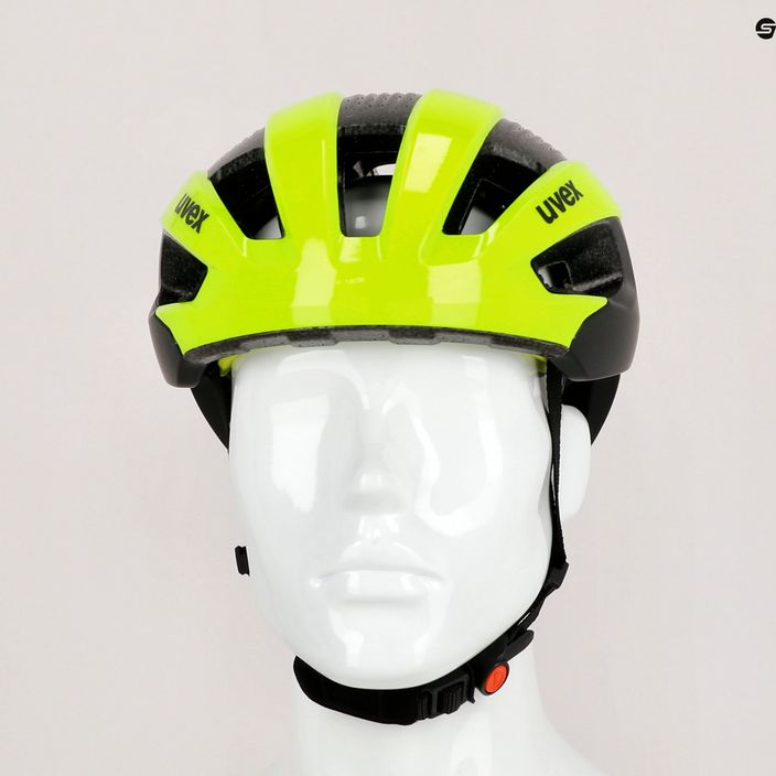 Kask rowerowy UVEX Rise CC neon yellow/black 9