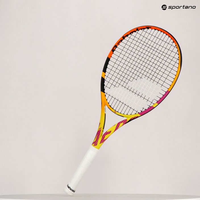 Rakieta tenisowa Babolat Pure Aero Lite Rafa yellow/orange/violet 9