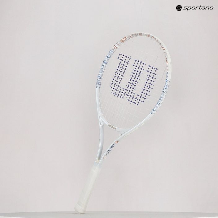 Zestaw do tenisa dziecięcy Wilson Roland Garros Elite 25 Kit white/blue/orange red 18