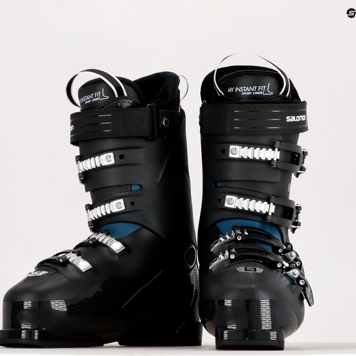Buty narciarskie męskie Salomon S/Pro HV 100 IC black/blue/silver 9