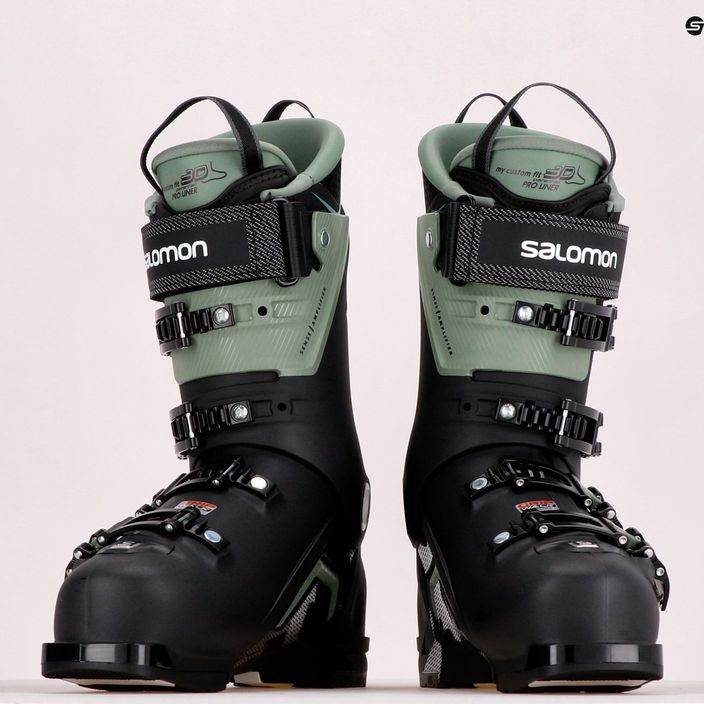 Buty narciarskie męskie Salomon S/Max 120 GW black/oil/green/silver 8