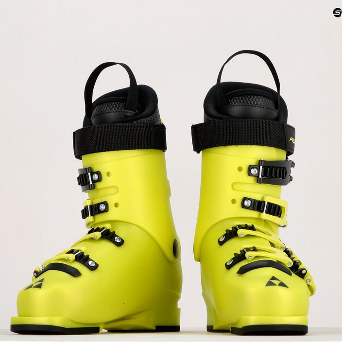 Buty narciarskie dziecięce Fischer RC4 70 JR yellow/yellow 9