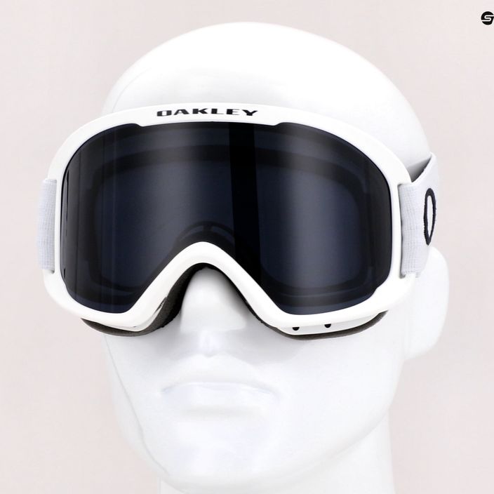 Gogle narciarskie Oakley O-Frame 2.0 Pro M matte white/dark grey 7