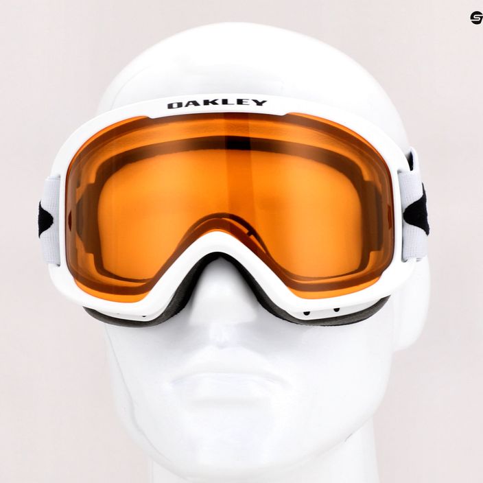 Gogle narciarskie Oakley O-Frame 2.0 Pro M matte white/persimmon 7