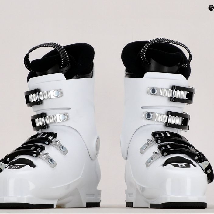 Buty narciarskie dziecięce Salomon S/MAX 60T M white/acid/green 10
