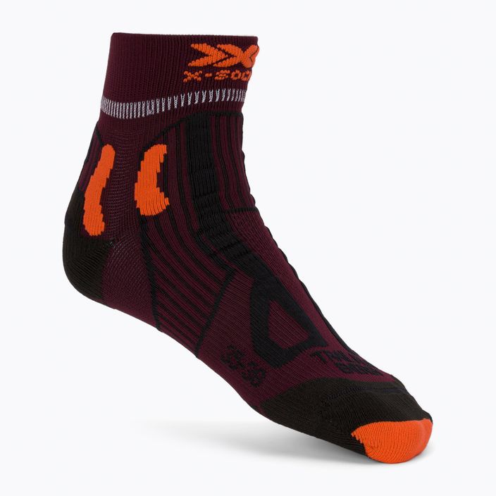 Skarpety do biegania męskie X-Socks Trail Run Energy sunset orange/opal black