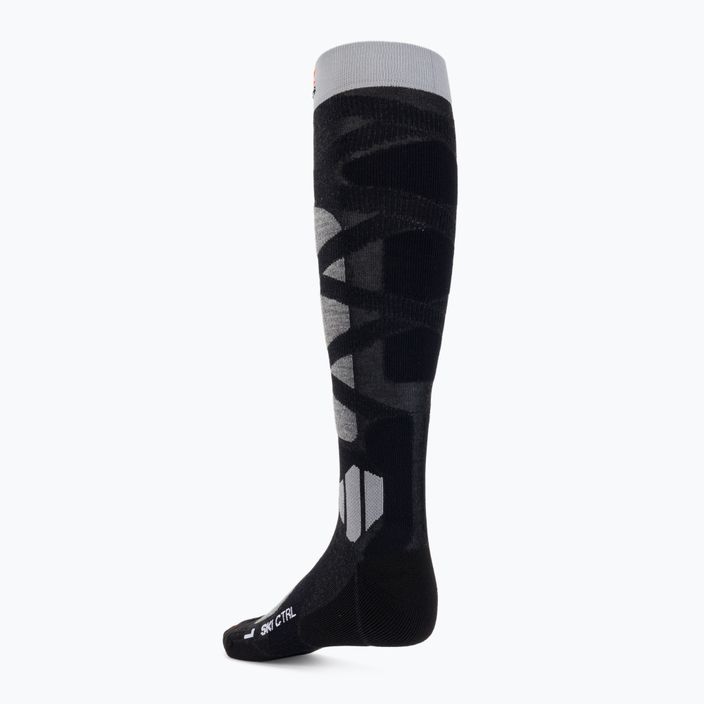 Skarpety narciarskie X-Socks Ski Control 4.0 anthracite melange/stone grey melange 2