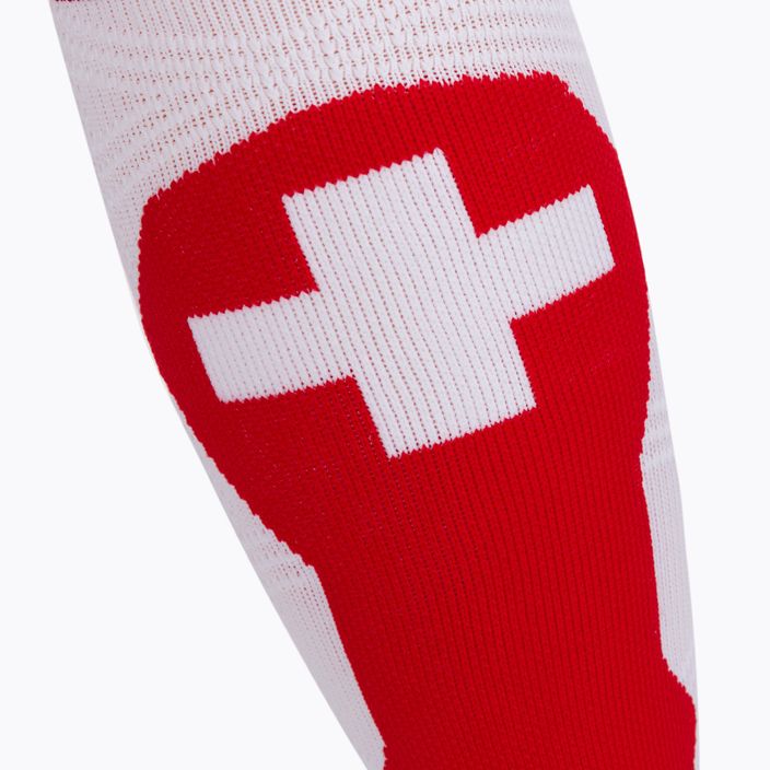 Skarpety narciarskie X-Socks Ski Patriot 4.0 Switzerland switzerland/red 3