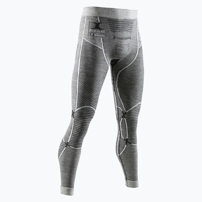 Spodnie termoaktywne męskie X-Bionic Apani 4.0 Merino black/grey/white 4