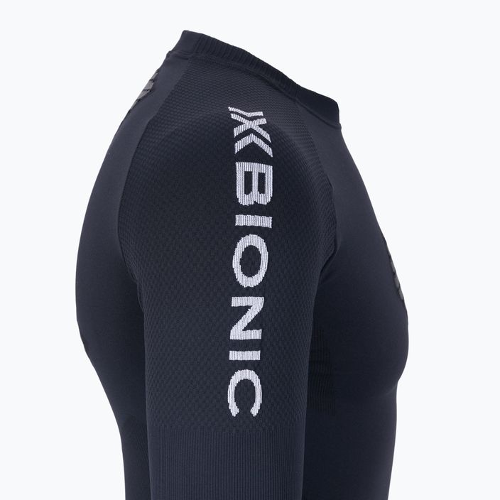Longsleeve termoaktywny męski X-Bionic Invent 4.0 Run Speed black/charcoal 4