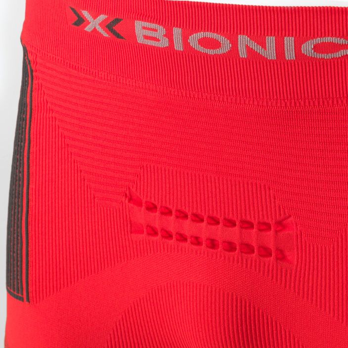 Spodnie termoaktywne męskie X-Bionic 3/4 Energy Accumulator 4.0 sunset orange/anthracite 3