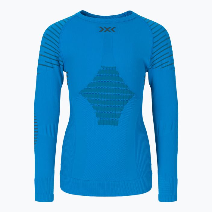 Longsleeve termoaktywny dziecięcy X-Bionic Invent 4.0 LS teal blue/anthracite