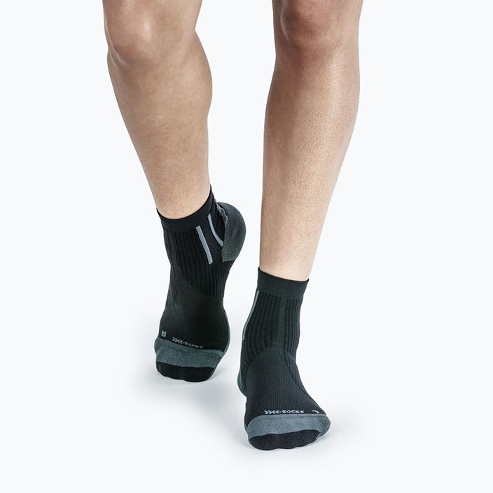 Skarpety do biegania męskie X-Socks Run Perform Ankle black/charcoal 2
