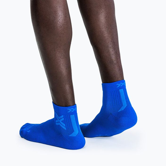 Skarpety do biegania męskie X-Socks Run Discover Ankle twyce blue/blue 3
