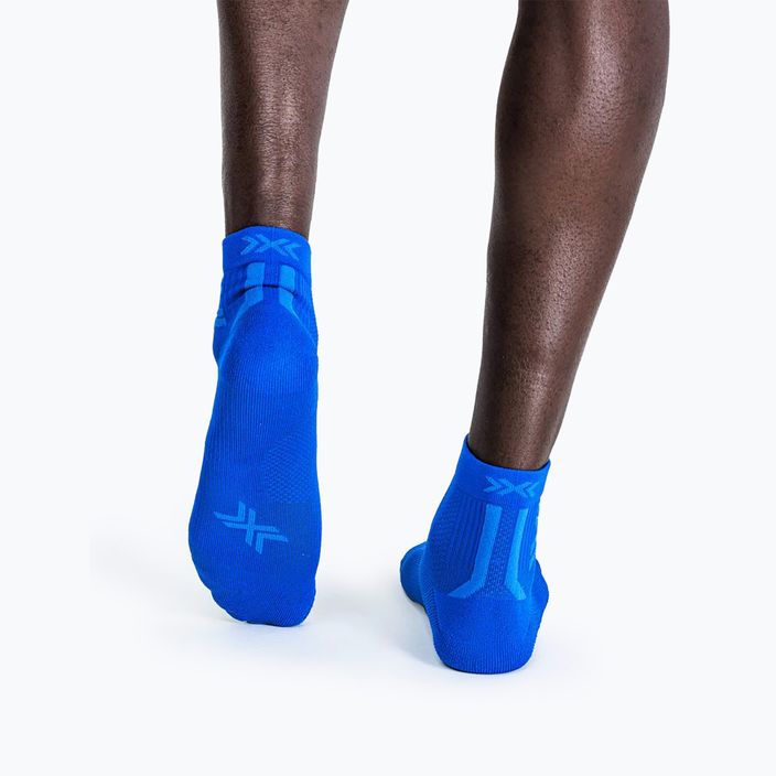 Skarpety do biegania męskie X-Socks Run Discover Ankle twyce blue/blue 4