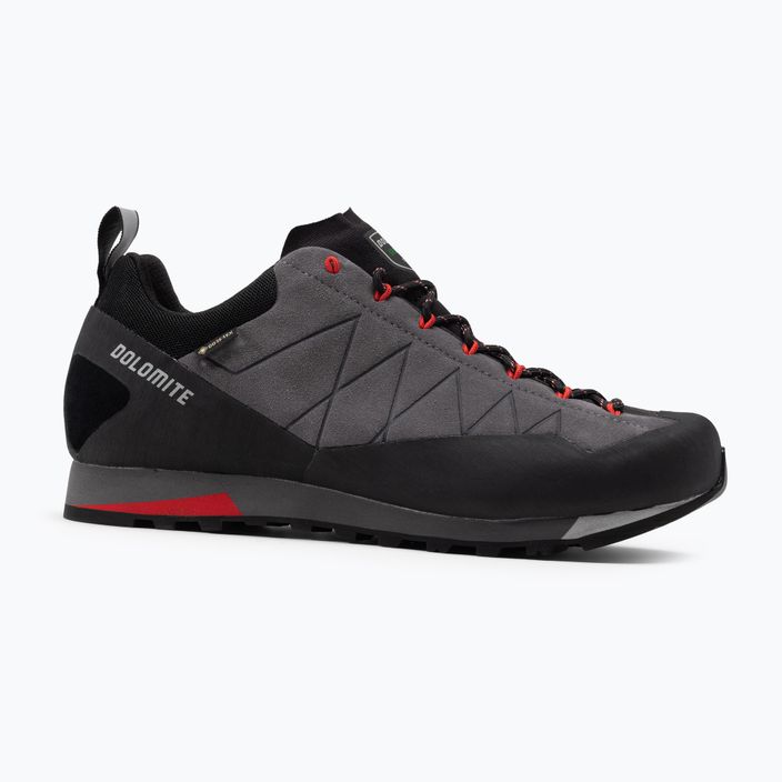 Buty podejściowe męskie Dolomite Crodarossa Low GTX gunmetal grey/fiery red 2