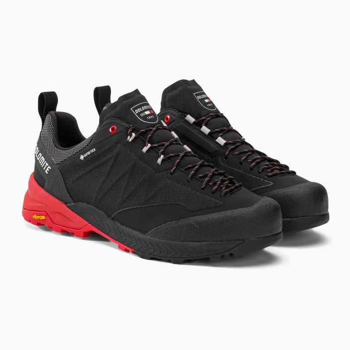Buty podejściowe męskie Dolomite Crodarossa Tech GTX black/fiery red 4