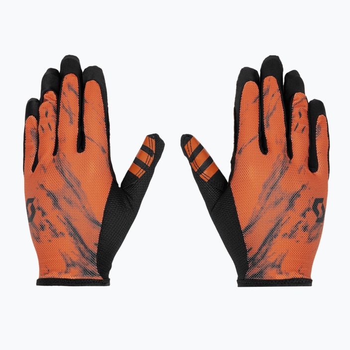 Rękawiczki rowerowe SCOTT Traction braze orange/black 3