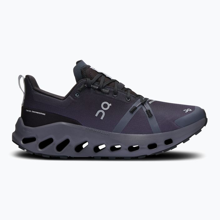 Buty do biegania damskie On Running Cloudsurfer Trail Waterproof black/eclipse 2