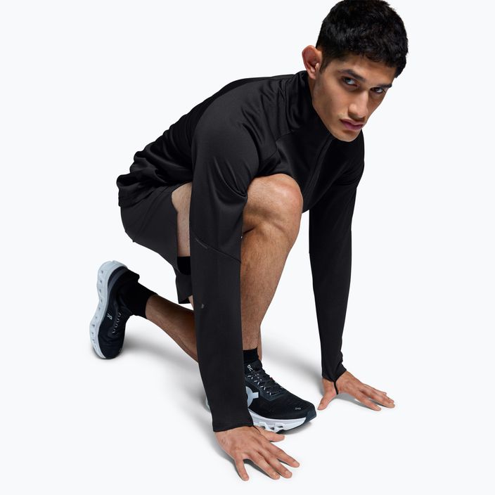Bluza do biegania męska On Running Climate Shirt black 5