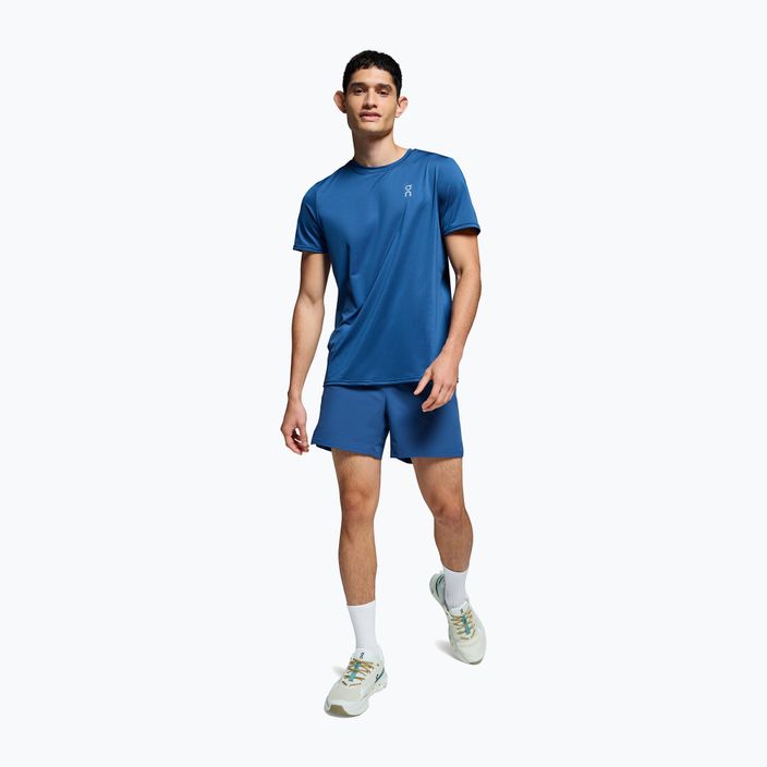 Koszulka do biegania męska On Running Core-T denim 2