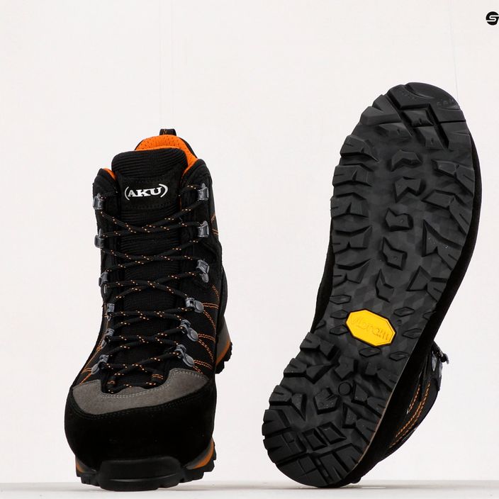 Buty trekkingowe męskie AKU Trekker Lite III Wide GTX black/orange 11