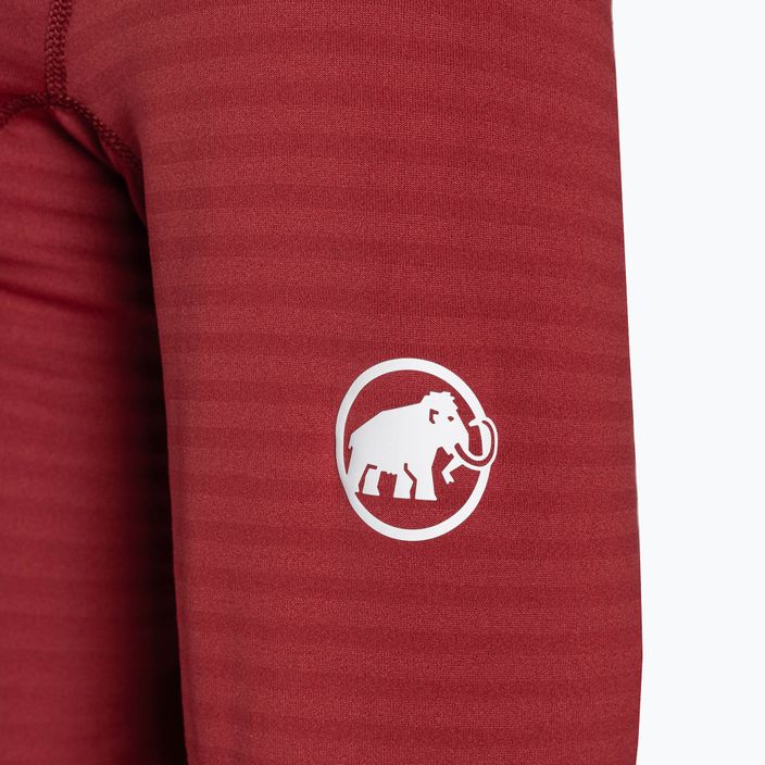 Bluza trekkingowa damska Mammut Aconcagua Light ML Hooded blood red 4