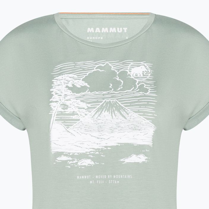 Koszulka trekkingowa damska Mammut Mountain Fujiyama jade 3