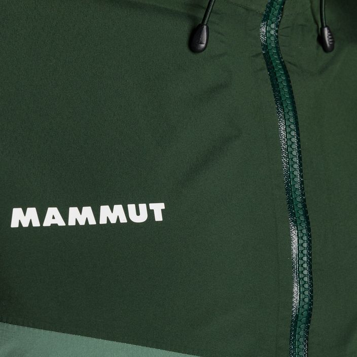 Kurtka przeciwdeszczowa męska Mammut Convey Tour HS Hooded dark jade/woods 3