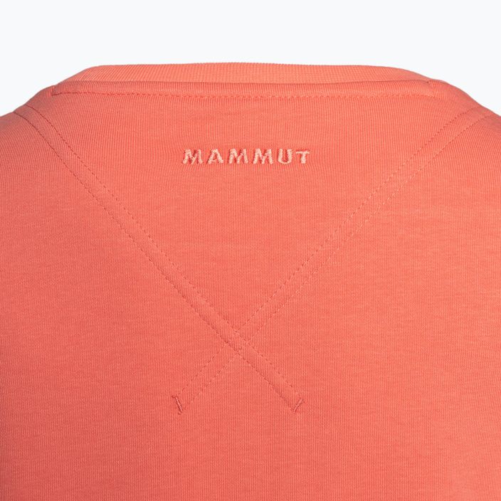 Bluza trekkingowa damska Mammut Core ML Crew Neck Logo salmon 7