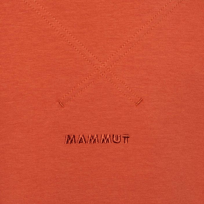 Bluza trekkingowa damska Mammut ML Hoody Logo terracotta 7