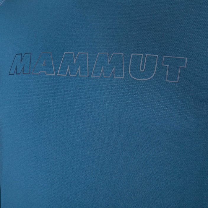 Longsleeve trekkingowy męski Mammut Selun FL Longsleeve Logo deep ice 6