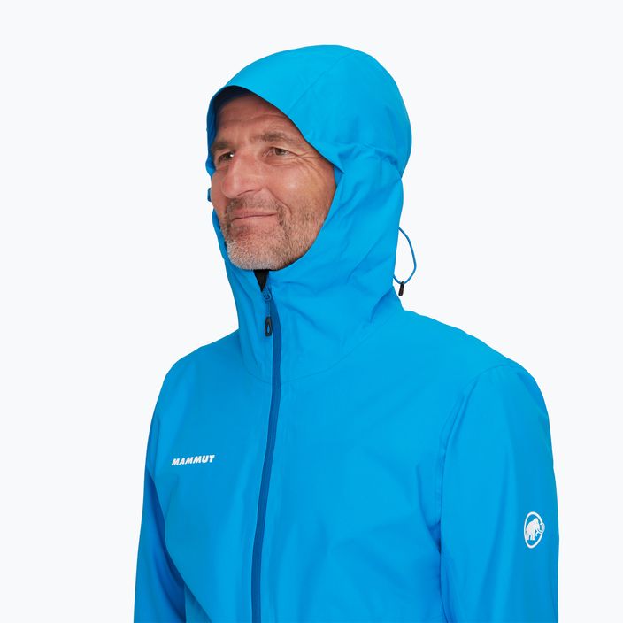 Kurtka przeciwdeszczowa męska Mammut Alto Light HS glacier blue 4