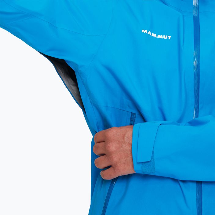 Kurtka przeciwdeszczowa męska Mammut Alto Light HS glacier blue 5