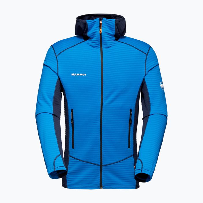 Bluza trekkingowa męska Mammut Taiss Light ML Hooded azurit marine 6