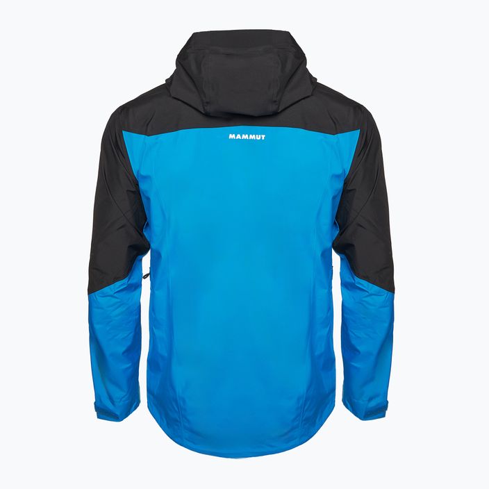 Kurtka przeciwdeszczowa męska Mammut Convey Tour HS glacier blue/black 2