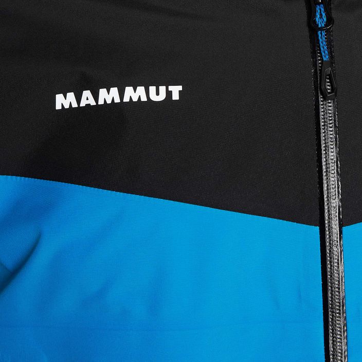 Kurtka przeciwdeszczowa męska Mammut Convey Tour HS glacier blue/black 3