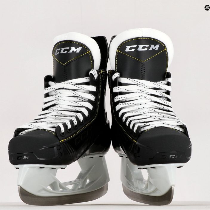 Łyżwy hokejowe dziecięce CCM Super Tacks 9350 JR black 9
